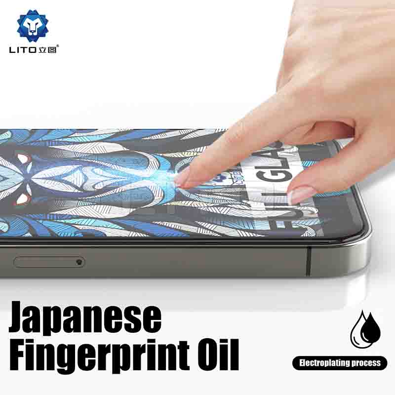 LITO 300C Super Large ARC Tempered Glass | iPhone 15–17 Series