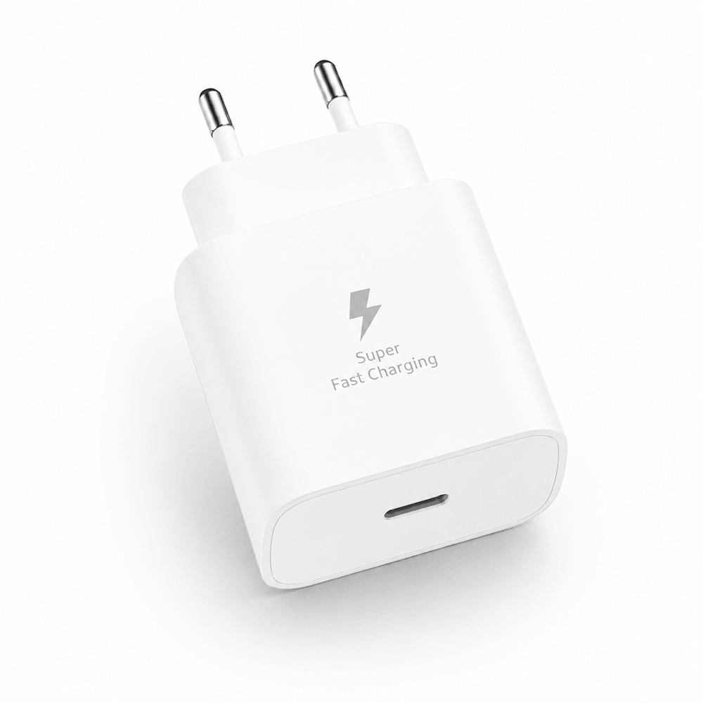 45W Super Fast 2.0 Charging USB-C Power Adapter With Type-C Cable – Samsung Compatible