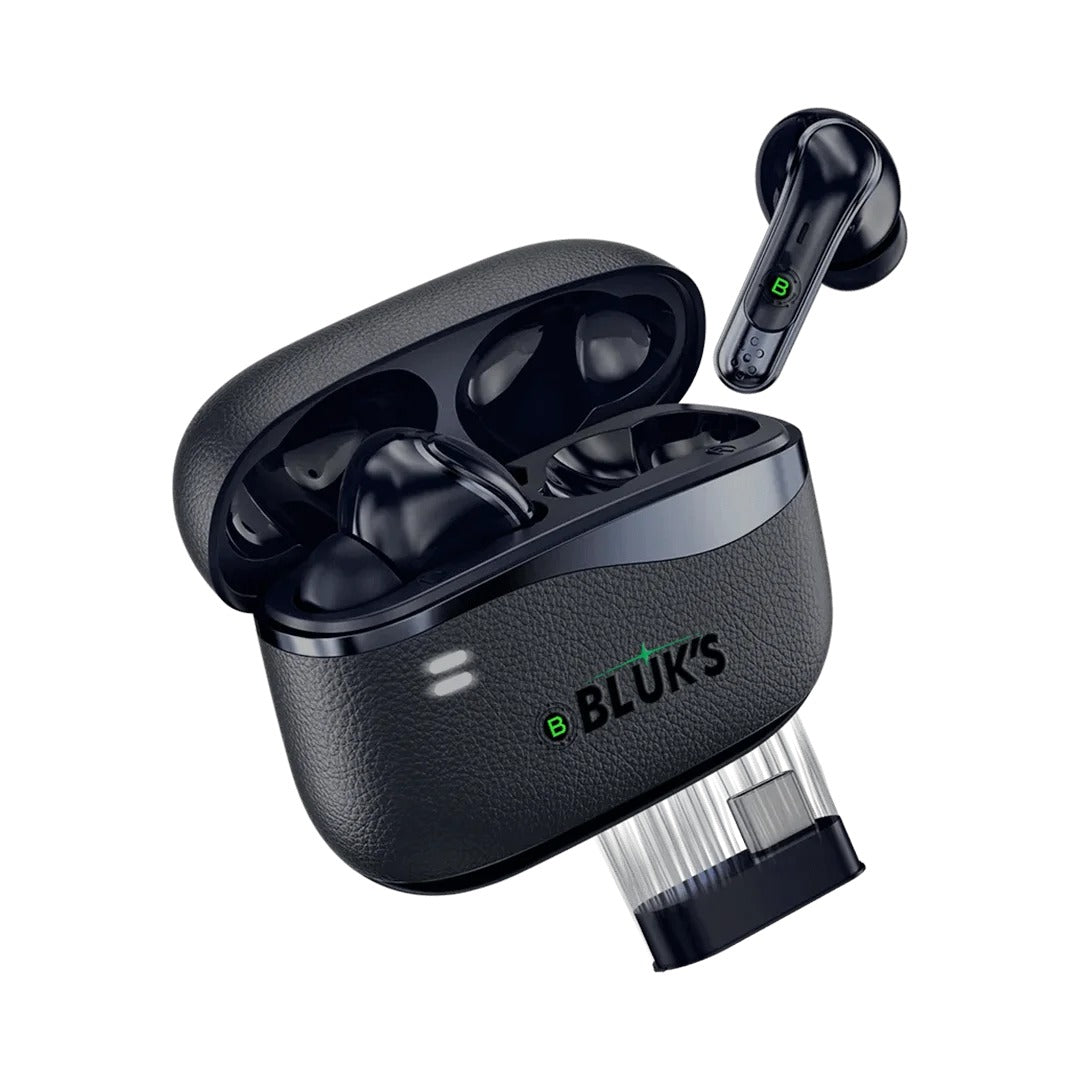 BX-600 Quad-Mic ANC + ENC AirBuds with 2.4G Dongle