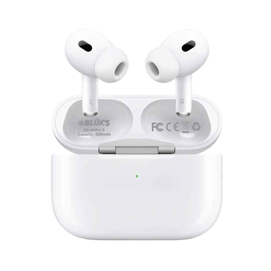 BX-AirPro 3 WHITE Wireless Earbuds (ANC + ENC)