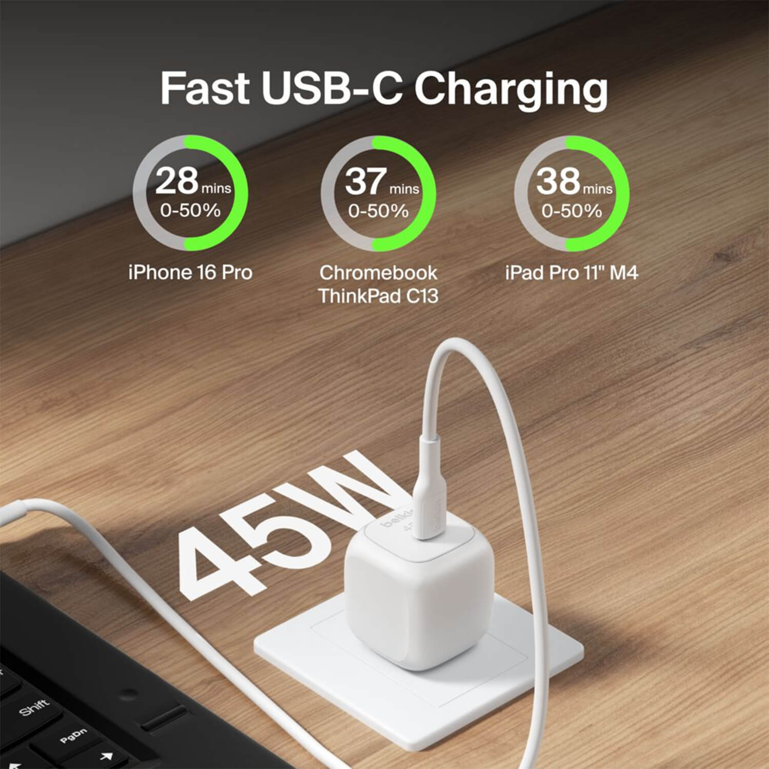 Belkin BoostCharge 45W Fast Charger