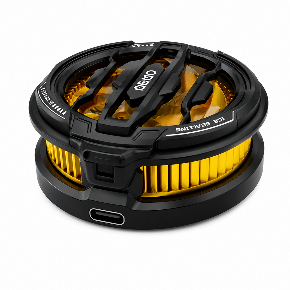 CX07 Magnetic Mobile Cooler Fan – 15W Fast Cooling Gaming Phone Cooler