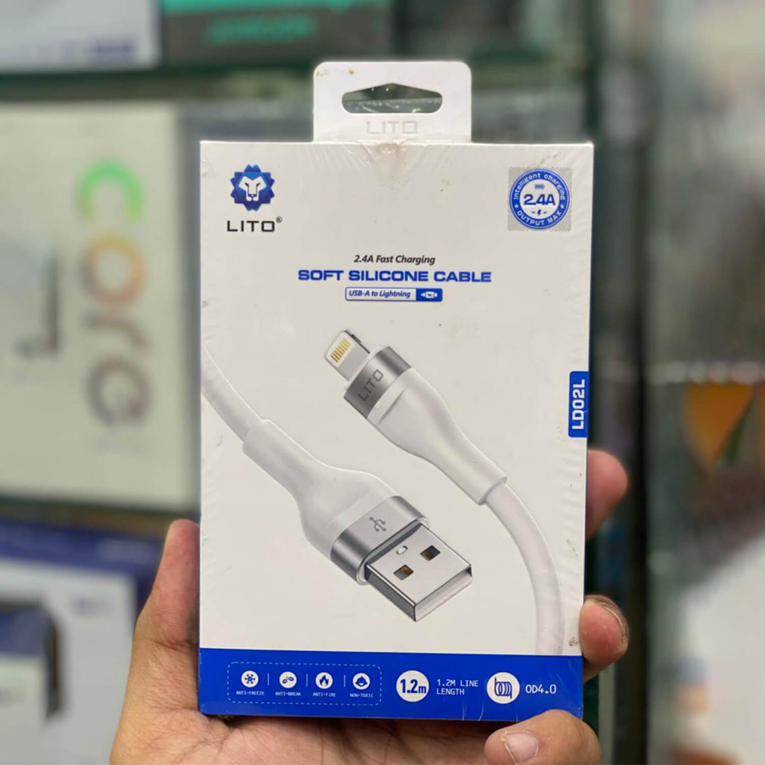 LITO Soft Silicone Lightning Cable LD02L