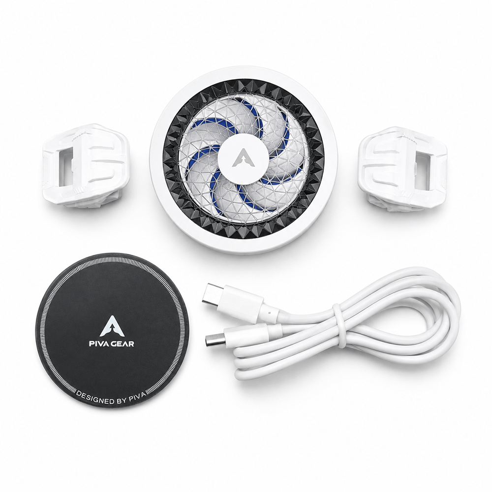 PIVA ICEBLADE B3 Magnetic Phone Cooler – 35W Semiconductor RGB Gaming Cooling Fan