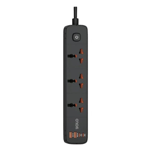 Y-901 Power Strip Extension Multi-Port USB + Type-C Fast Charging