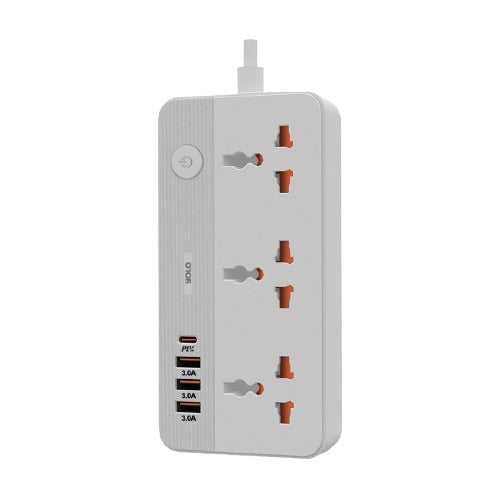 Y-902 Power Strip Extension Multi-Port USB + Type-C PD Fast Charging